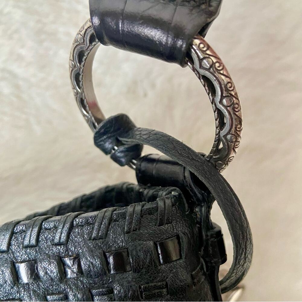 Brighton Black Leather Bag - Picture 6 of 12